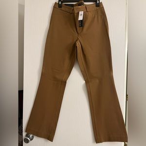 Brand new Sloan straight leg in camel color